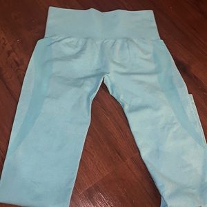 NVGTN contour seamless leggings (Aqua)